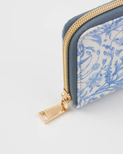 Load image into Gallery viewer, Fable - Running Bunny Blue Small Wallet