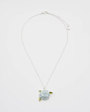 Load image into Gallery viewer, Fable - Hydrangea Silver Necklace