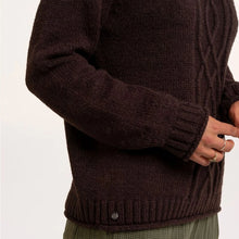 Load image into Gallery viewer, Brakeburn - Agnes Knitted Roll Neck Jumper in Brown