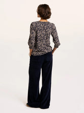 Load image into Gallery viewer, Brakeburn - Brielle 3/4 Sleeve T-Shirt in Navy