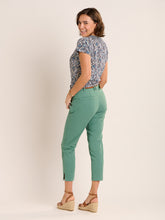 Load image into Gallery viewer, Brakeburn - Cropped Blake Trousers in Teal Green