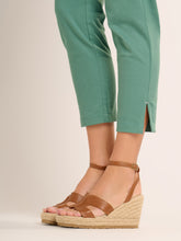 Load image into Gallery viewer, Brakeburn - Cropped Blake Trousers in Teal Green