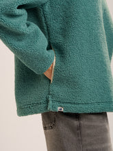 Load image into Gallery viewer, Brakeburn - Mangerton Quarter Zip Sweatshirt in Teal