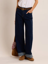Load image into Gallery viewer, Brakeburn - Wide Leg Jeans in Navy
