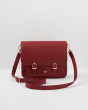 Load image into Gallery viewer, Fable - Wonderland Satchel in Cherry Red