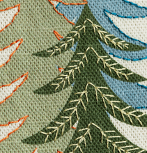 Load image into Gallery viewer, Corinne Lapierre - Printed Linen Embroidery Kit - King of the Woods