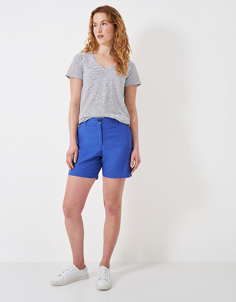 Crew Clothing Chino Shorts Strong Blue – Milners of Leyburn