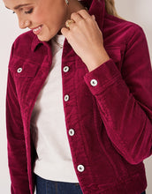 Load image into Gallery viewer, Crew Clothing - Cord Western Jacket in Burgundy
