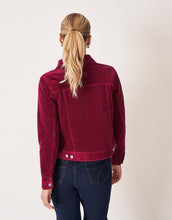 Load image into Gallery viewer, Crew Clothing - Cord Western Jacket in Burgundy