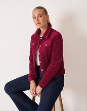 Load image into Gallery viewer, Crew Clothing - Cord Western Jacket in Burgundy