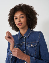 Load image into Gallery viewer, Crew Clothing - Denim Western Jacket - Midwash