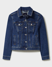 Load image into Gallery viewer, Crew Clothing - Denim Western Jacket - Midwash