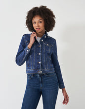 Load image into Gallery viewer, Crew Clothing - Denim Western Jacket - Midwash