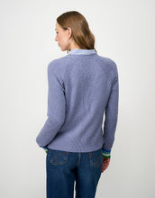 Load image into Gallery viewer, Crew Clothing - Harmony Relaxed Cardigan in Blue