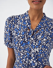 Load image into Gallery viewer, Crew Clothing - Laurie Tie Neck Tea Dress - Petal Print
