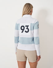 Load image into Gallery viewer, Crew Clothing - Long Sleeve Stripe Rugby in Blue/White