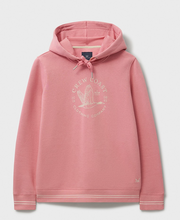Load image into Gallery viewer, Crew Clothing - Embroidered Graphic Hoodie in Flamingo Plume
