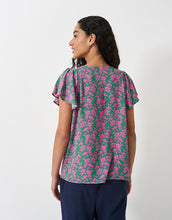 Load image into Gallery viewer, Crew Clothing - Tia Frill Top - Lucinda Green