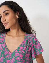Load image into Gallery viewer, Crew Clothing - Tia Frill Top - Lucinda Green