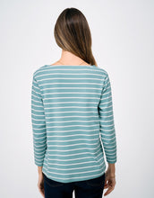 Load image into Gallery viewer, Crew Clothing - Ultimate Breton in Cameo Blue & White Stripes