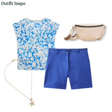 Load image into Gallery viewer, Crew Clothing - Chino Shorts - Strong Blue