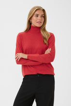 Load image into Gallery viewer, Culture - Annemarie Loose Roll Neck - Chilli Pepper