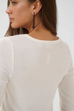 Load image into Gallery viewer, Culture - Juliet Long Sleeve T-Shirt - White