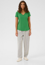 Load image into Gallery viewer, Culture - Poppy V-neck T-Shirt - Mint Green