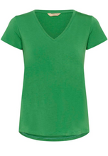 Load image into Gallery viewer, Culture - Poppy V-neck T-Shirt - Mint Green