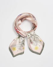 Load image into Gallery viewer, Fable - Ivory Running Bunny Narrative Square Scarf