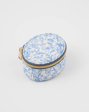 Load image into Gallery viewer, Fable - Running Bunny Blue Oval Jewellery Box