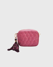 Load image into Gallery viewer, Fable - Alice Quilted Camera Bag in Rose