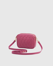 Load image into Gallery viewer, Fable - Alice Quilted Camera Bag in Rose