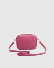 Load image into Gallery viewer, Fable - Alice Quilted Camera Bag in Rose