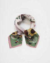 Load image into Gallery viewer, Fable - Circe Narrative Square Scarf in Khaki