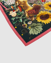 Load image into Gallery viewer, Fable - Circe Narrative Square Scarf in Teal