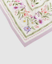 Load image into Gallery viewer, Fable - Cream Forget Me Knot Narrative Scarf