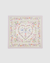Load image into Gallery viewer, Fable - Cream Forget Me Knot Narrative Scarf