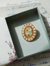 Load image into Gallery viewer, Fable - Forget Me Not Cameo Brooch