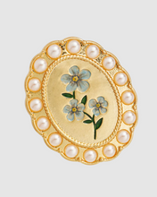 Load image into Gallery viewer, Fable - Forget Me Not Cameo Brooch