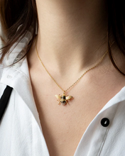 Load image into Gallery viewer, Fable - Gold Bee Necklace