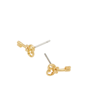 Load image into Gallery viewer, Fable - Key Stud Earrings