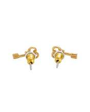 Load image into Gallery viewer, Fable - Key Stud Earrings