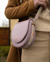Load image into Gallery viewer, Fable - Meadow Creatures Saddle Bag in Lilac