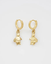 Load image into Gallery viewer, Fable x Peter Rabbit Cotton-Tail Huggie Earrings