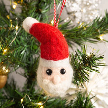 Load image into Gallery viewer, Hawthorn Handmade - Santa Bauble Mini Needle Felting Kit