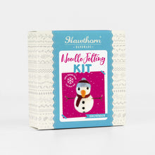 Load image into Gallery viewer, Hawthorn Handmade - Snowman Mini Needle Felting Kit