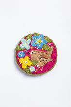 Load image into Gallery viewer, Hawthorn Handmade - Wren Brooch Felt Craft Kit