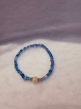 Load image into Gallery viewer, Alice Rose Jewellery - Iris Rainbow Stretch Bracelet - Blue