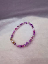 Load image into Gallery viewer, Alice Rose Jewellery - Iris Rainbow Stretch Bracelet - Purple